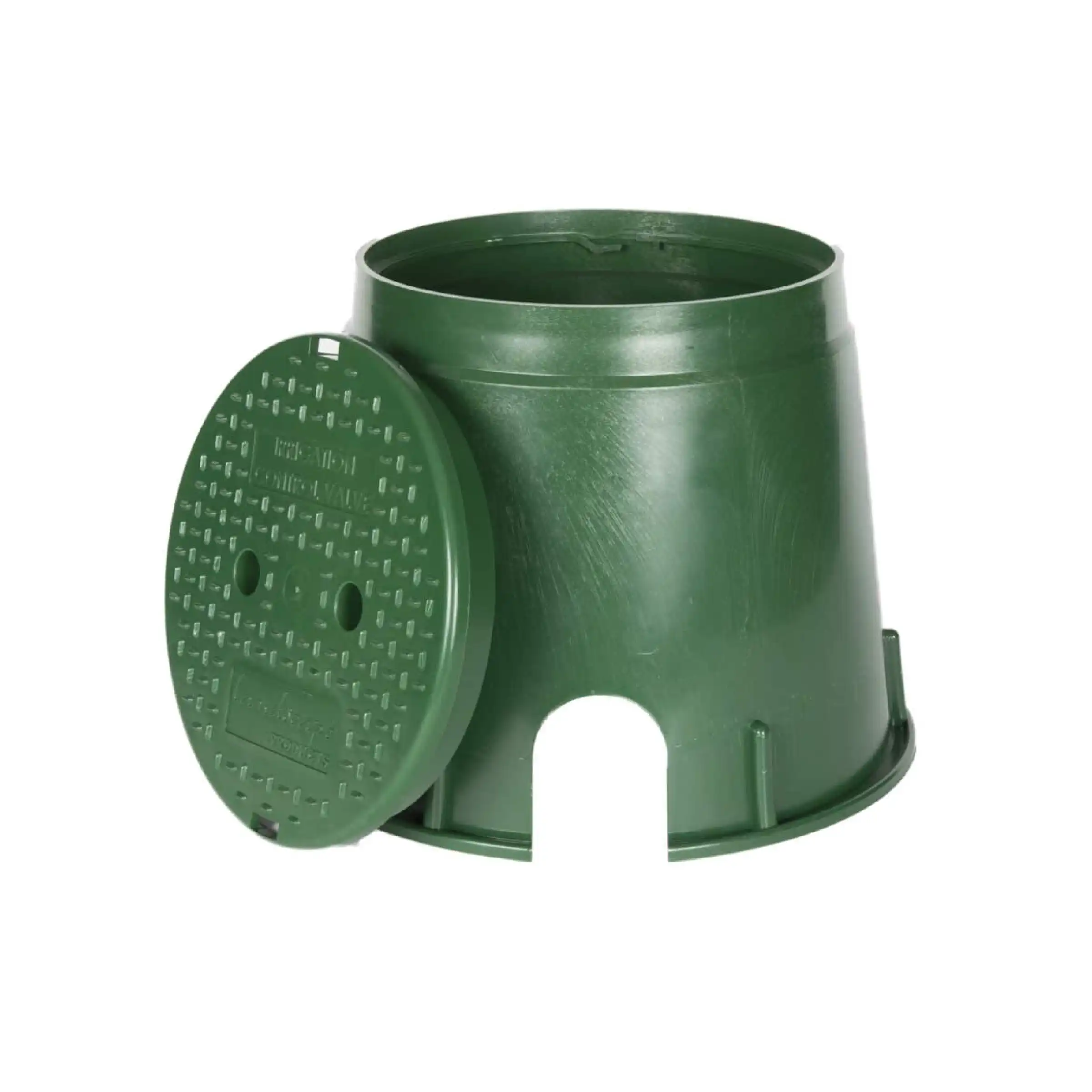 10" Green Round Box