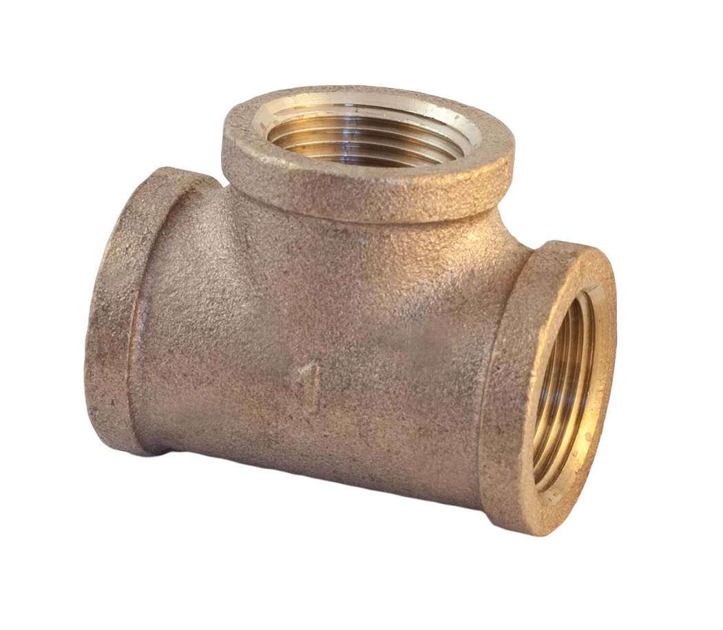 1" LEAD FREE bronze tee