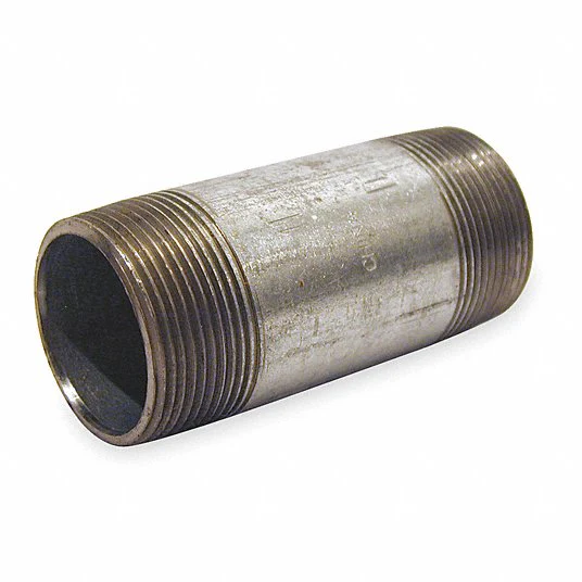 2" x 4" Galvanized pipe nipple