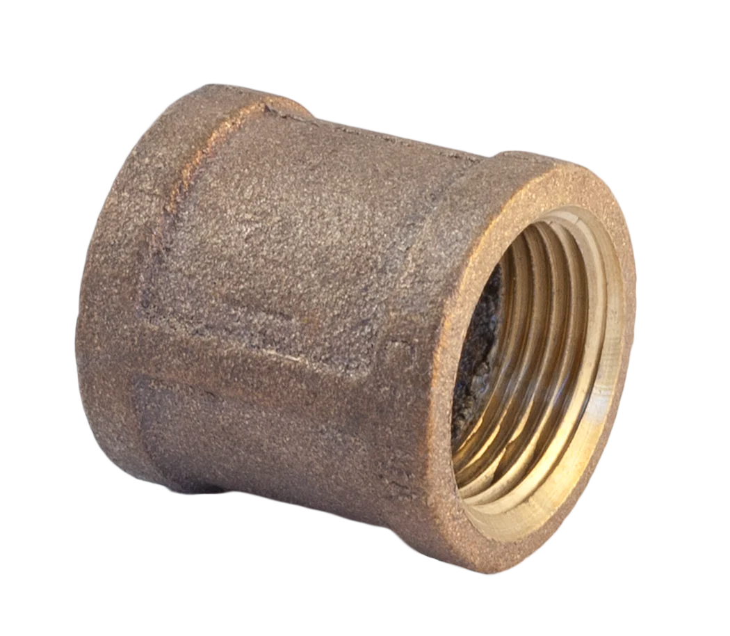 2" LEAD FREE bronze coupling