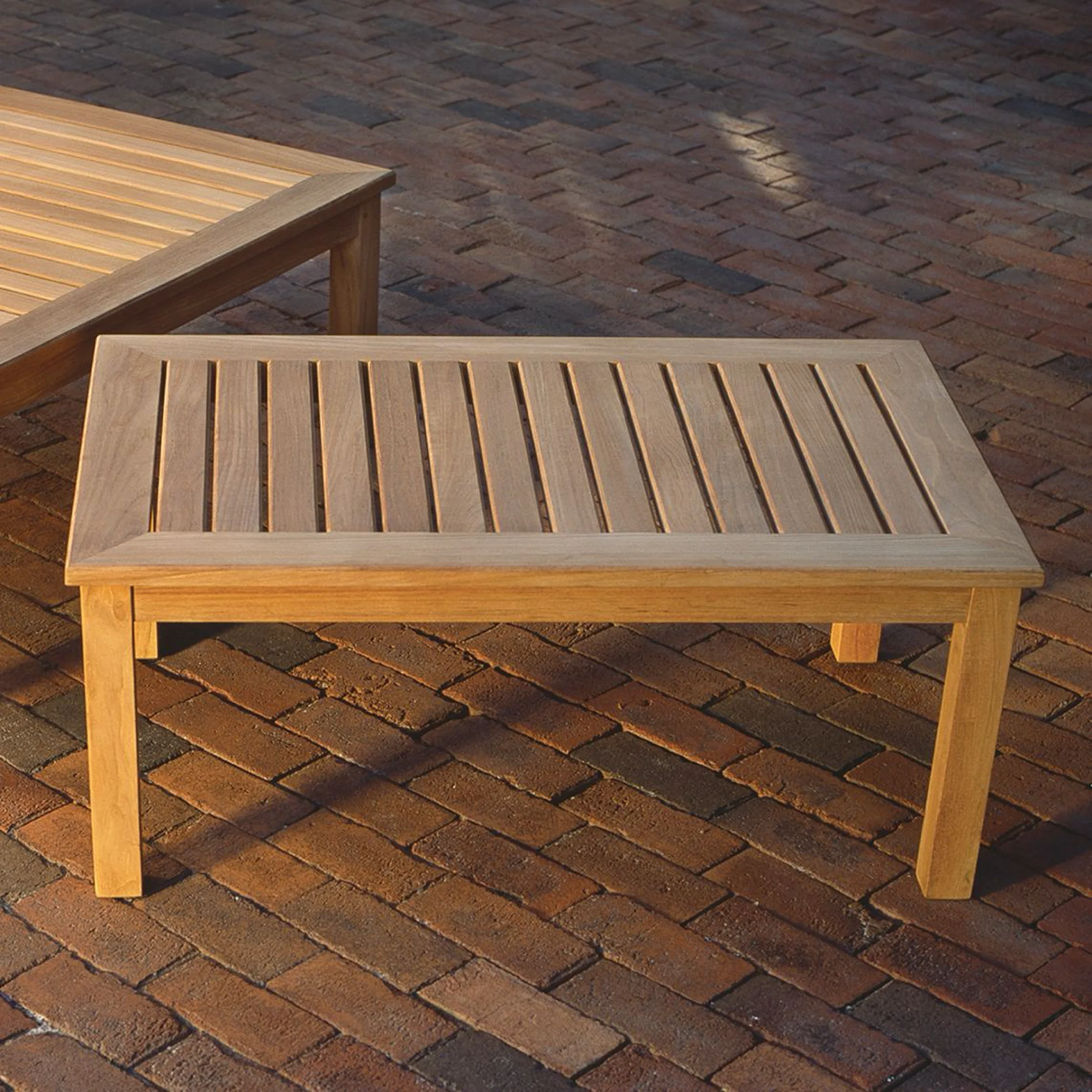 38in Classic Teak Coffee Table - Image 2
