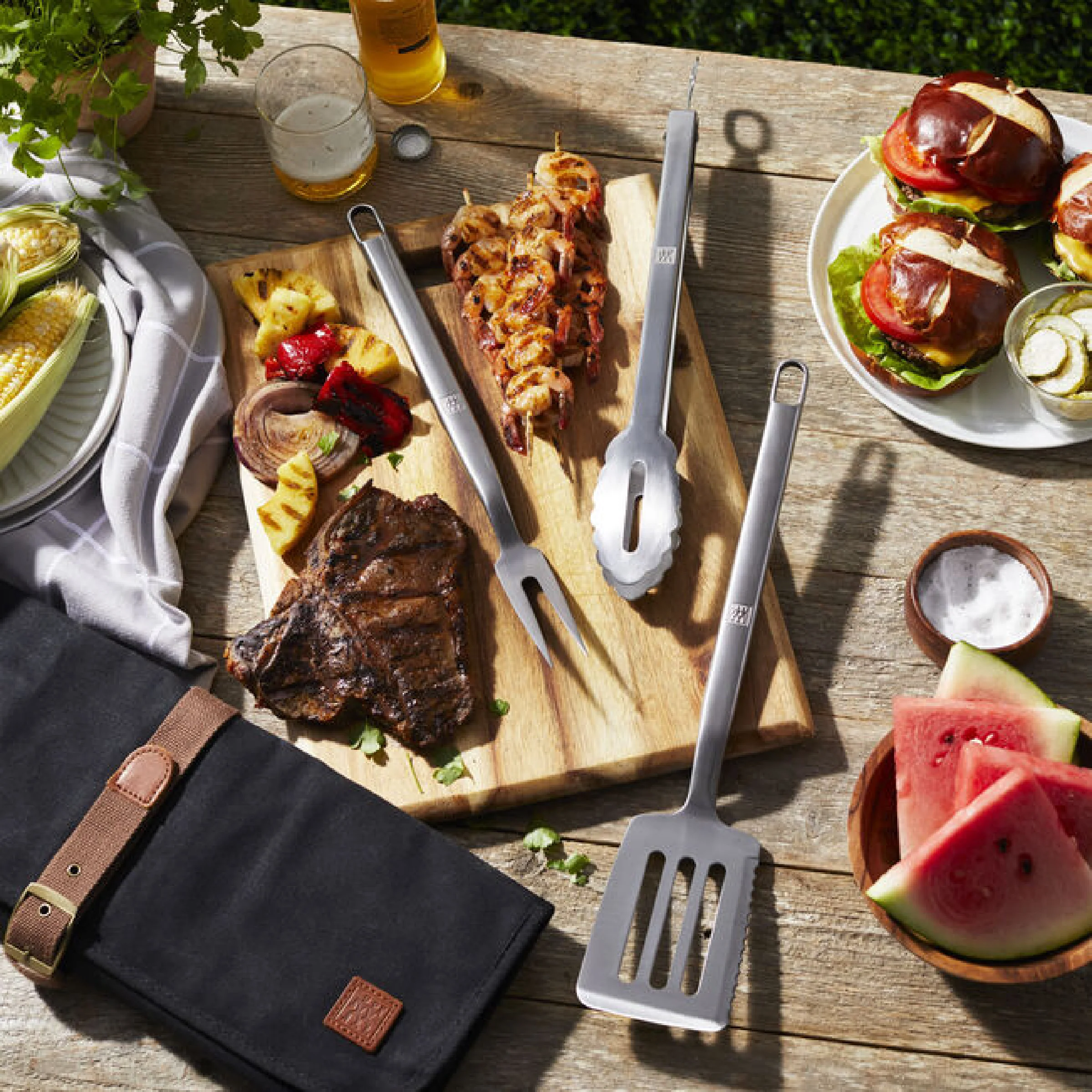 ZWILLING BBQ 4-pc Stainless Steel Grill Tool Set - Image 5