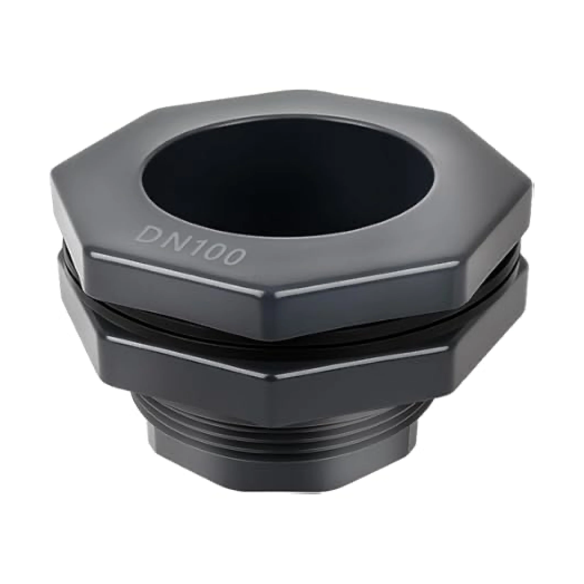 4" PVC Tank Adapter Bulkhead Fitting