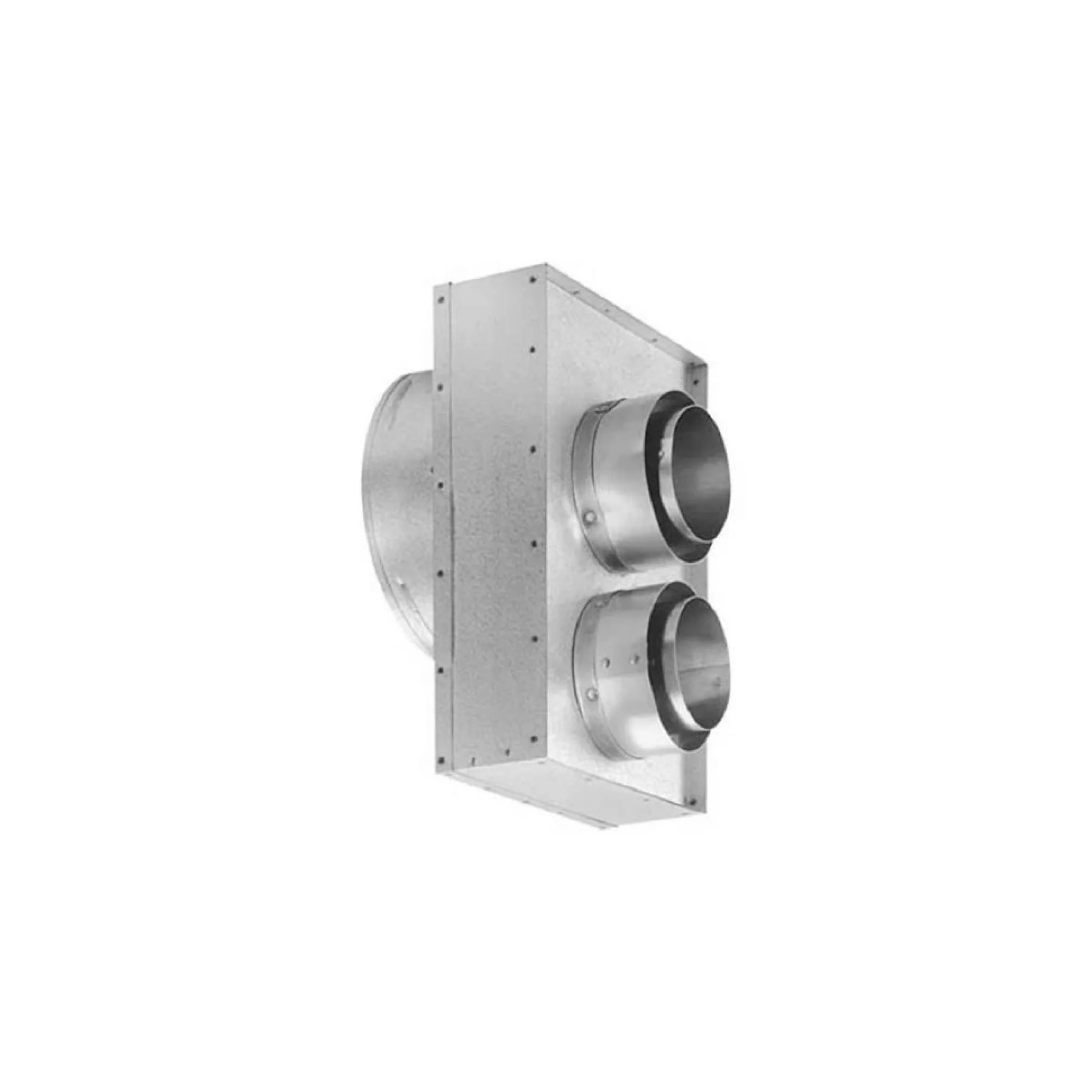 4"x6" Travis Industries Co-Axial to Co-Linear Appliance Connector