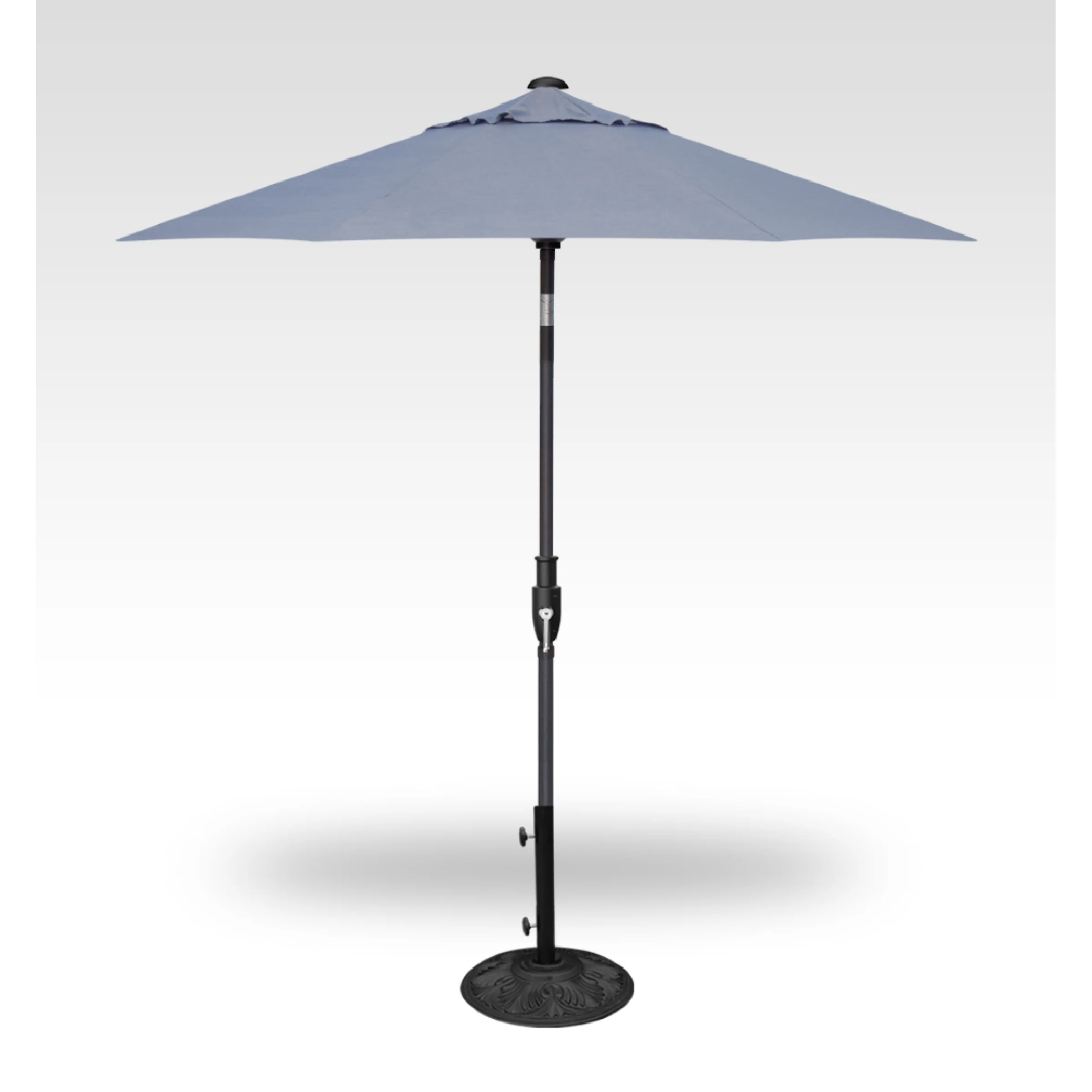 7.5' Glide Tilt Octagon Umbrella with Cast Ocean Canopy