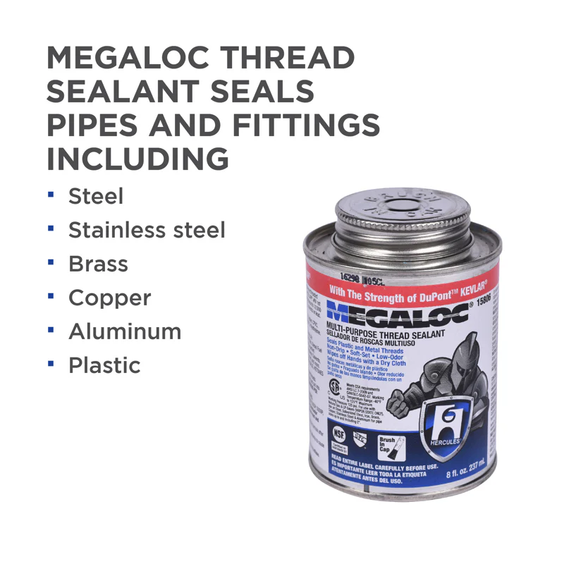 8oz MEGALOC Thread Sealant - Image 3