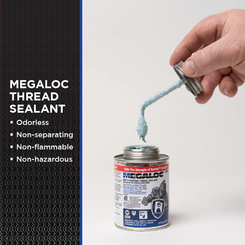 8oz MEGALOC Thread Sealant - Image 4