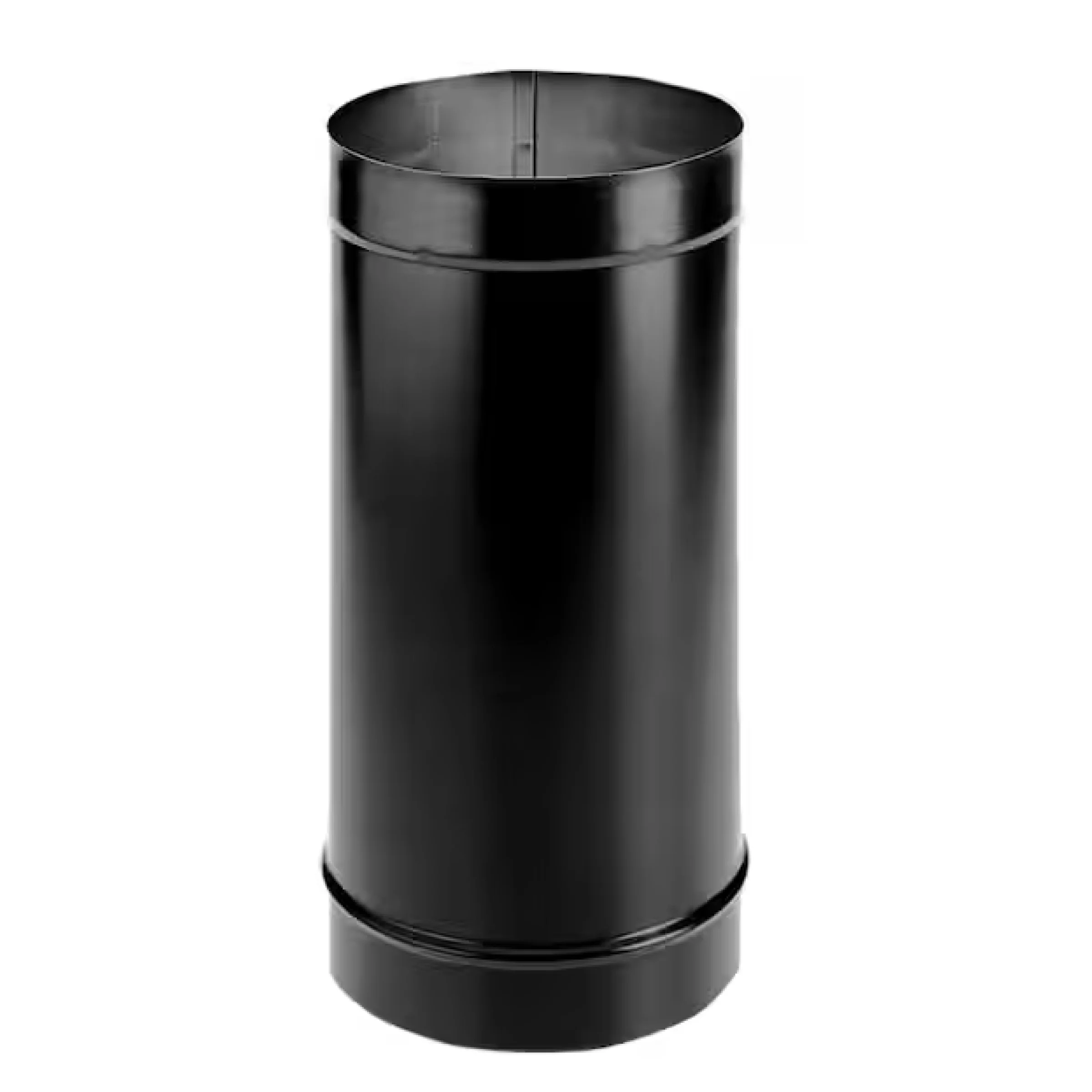 6in. x 24" Single-Wall Black Stovepipe