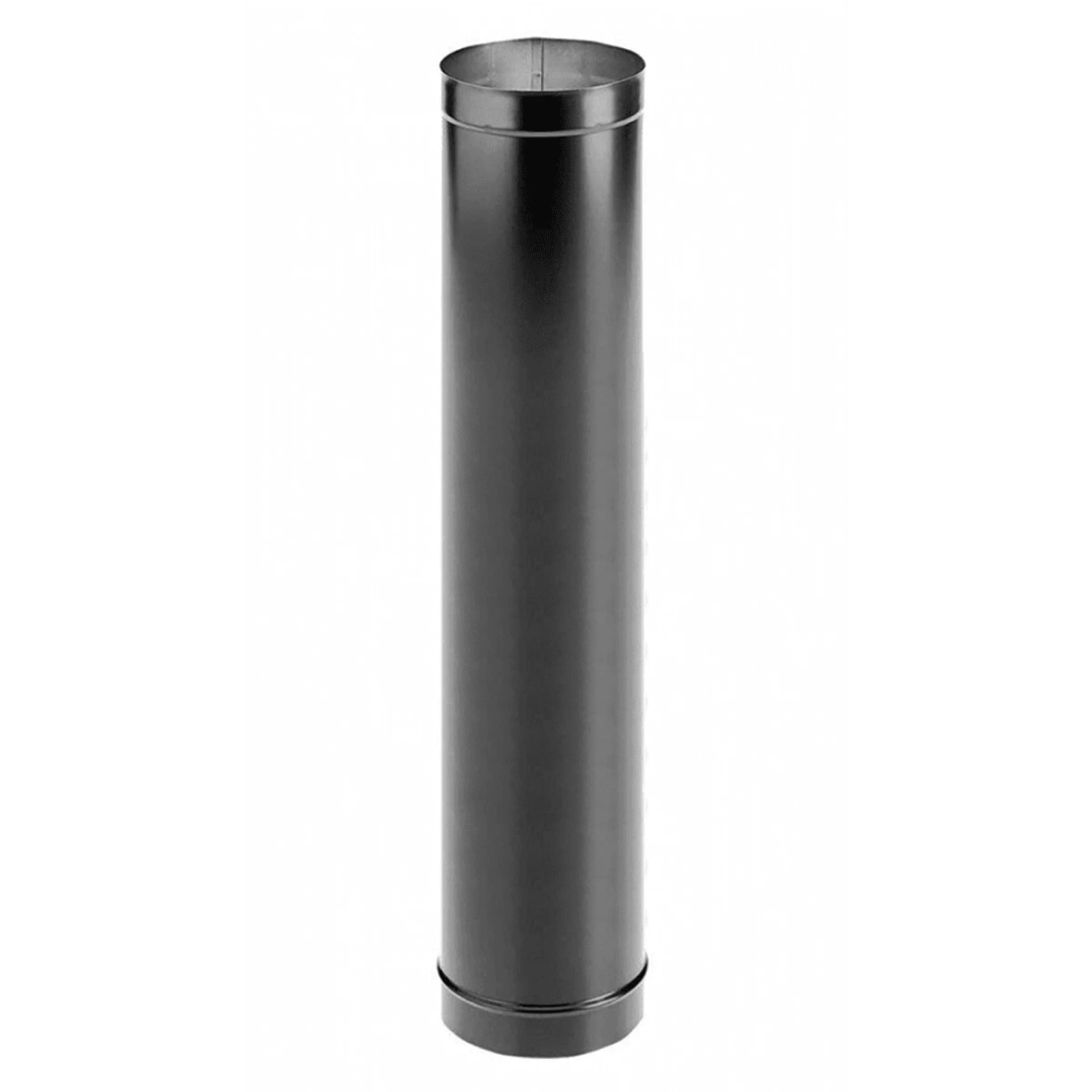6in. x 48" Single-Wall Black Stovepipe