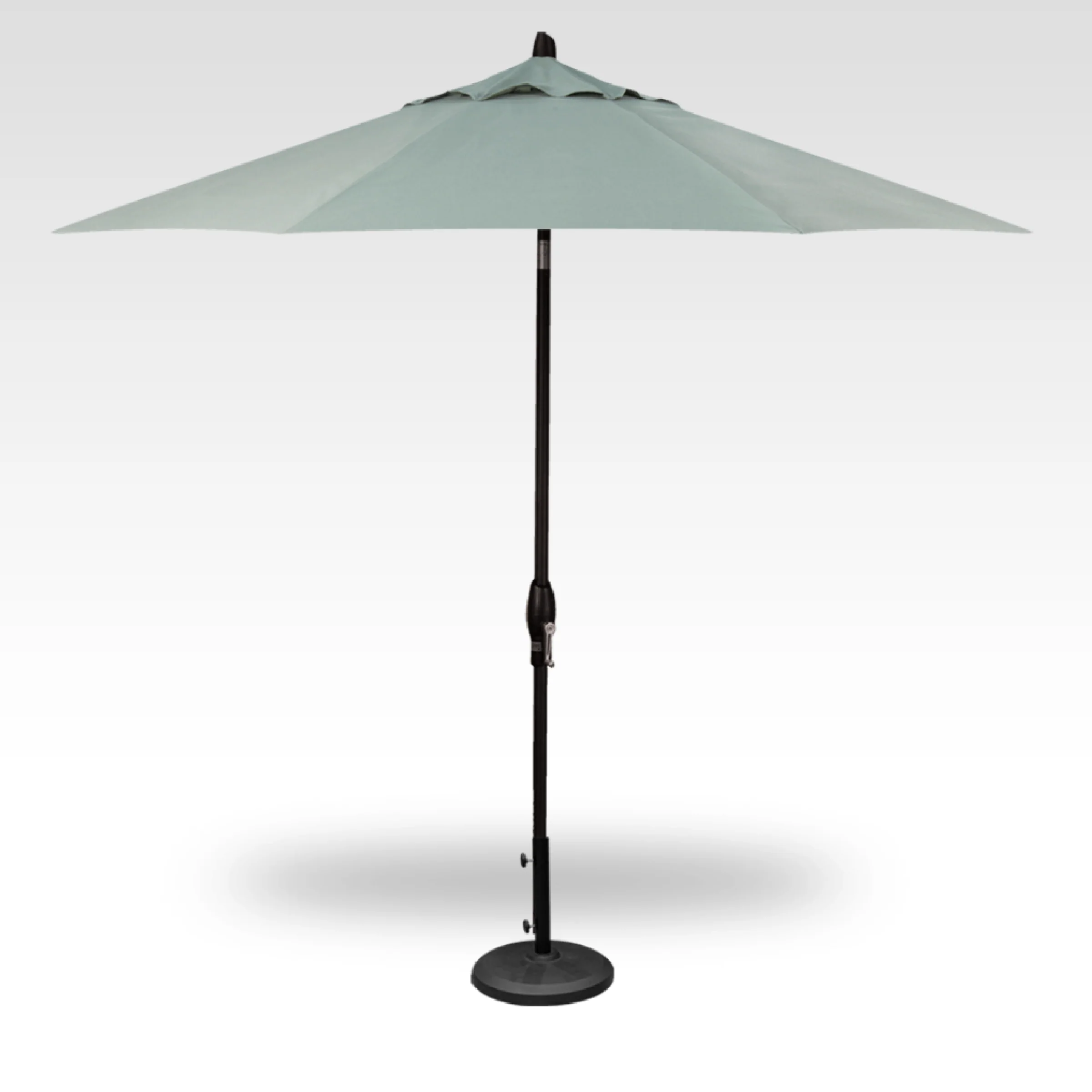 9' Auto Tilt Umbrella with Seasalt Canopy