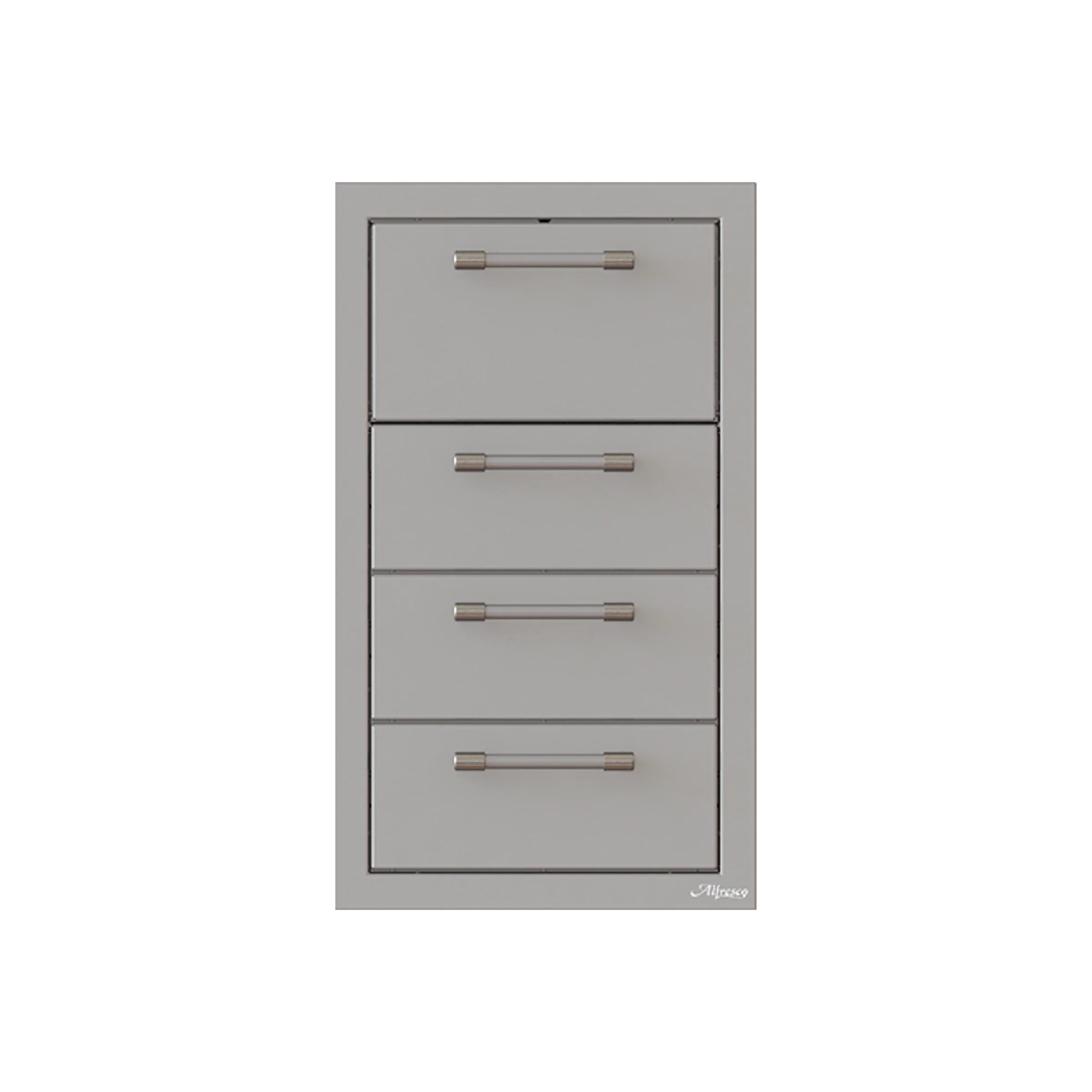 Alfresco Three Drawer with Paper Towel Holder
