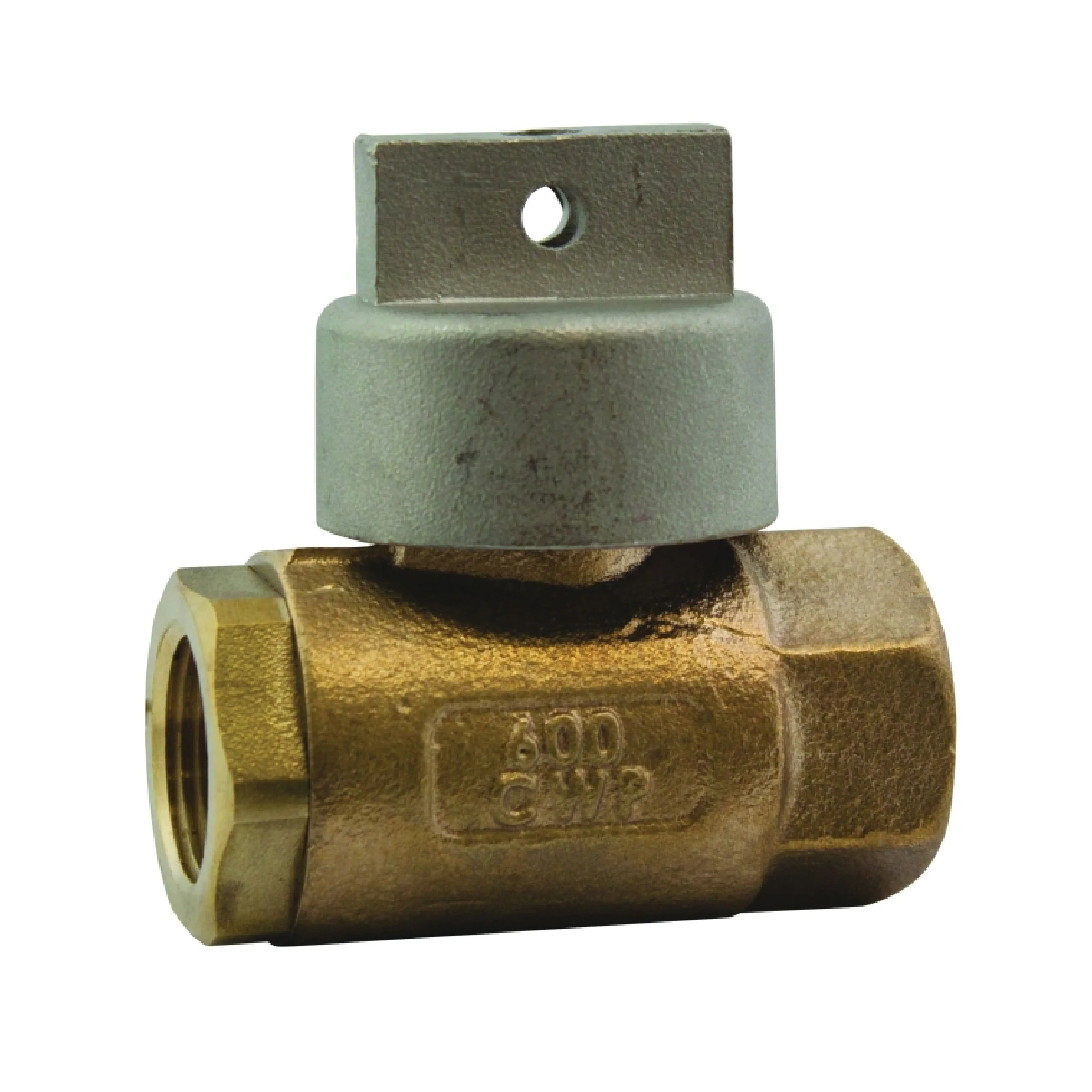 Apollo Bronze 2 Piece Ball Valve Curb-Stop FPT 2"
