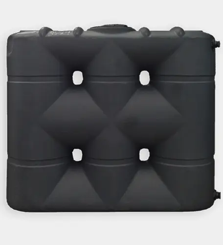Bushman 530g WATER STORAGE Slimline Tank - Dark Green 25"x78"x86"