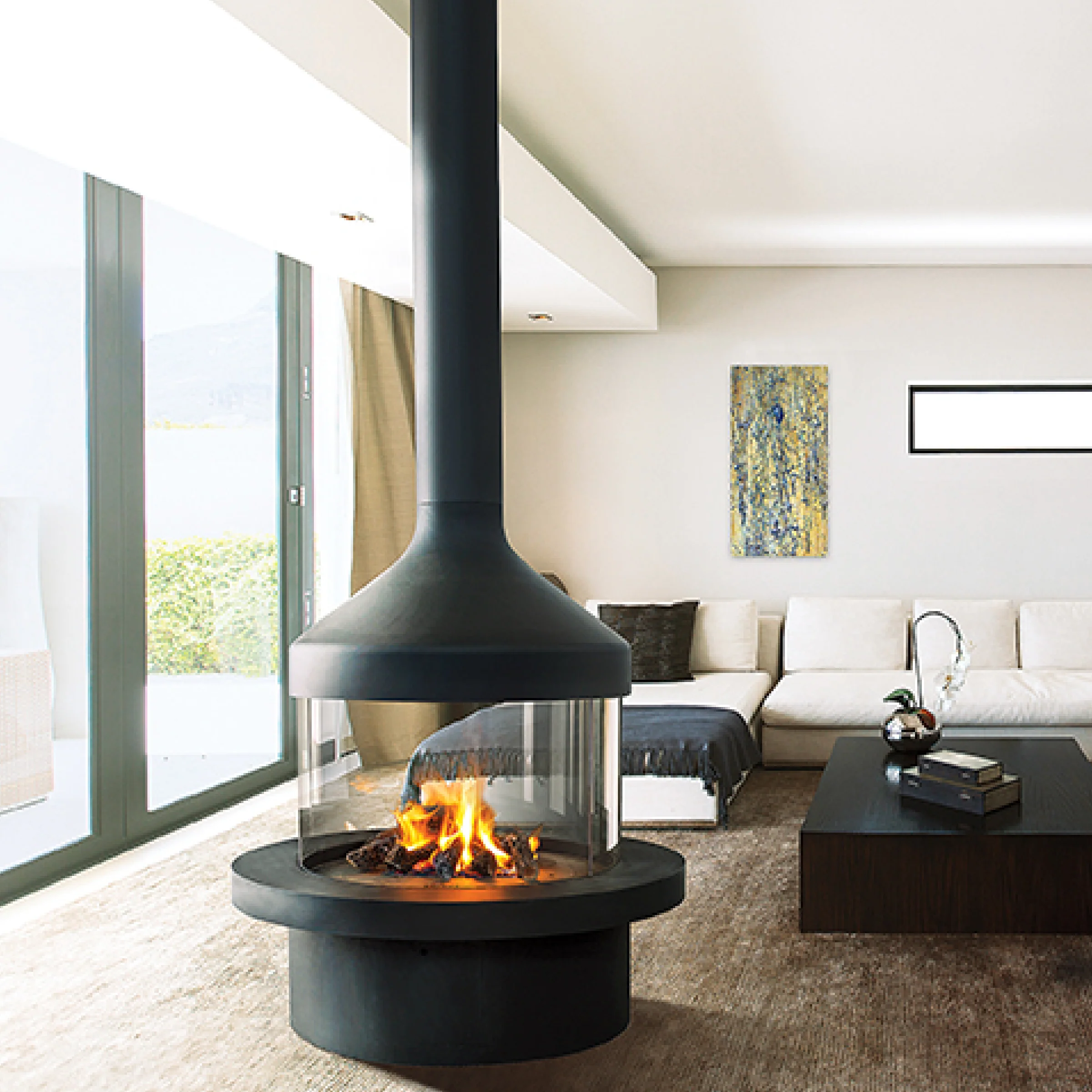 Decorative Range of Wood Fireplaces by Focus - Image 10