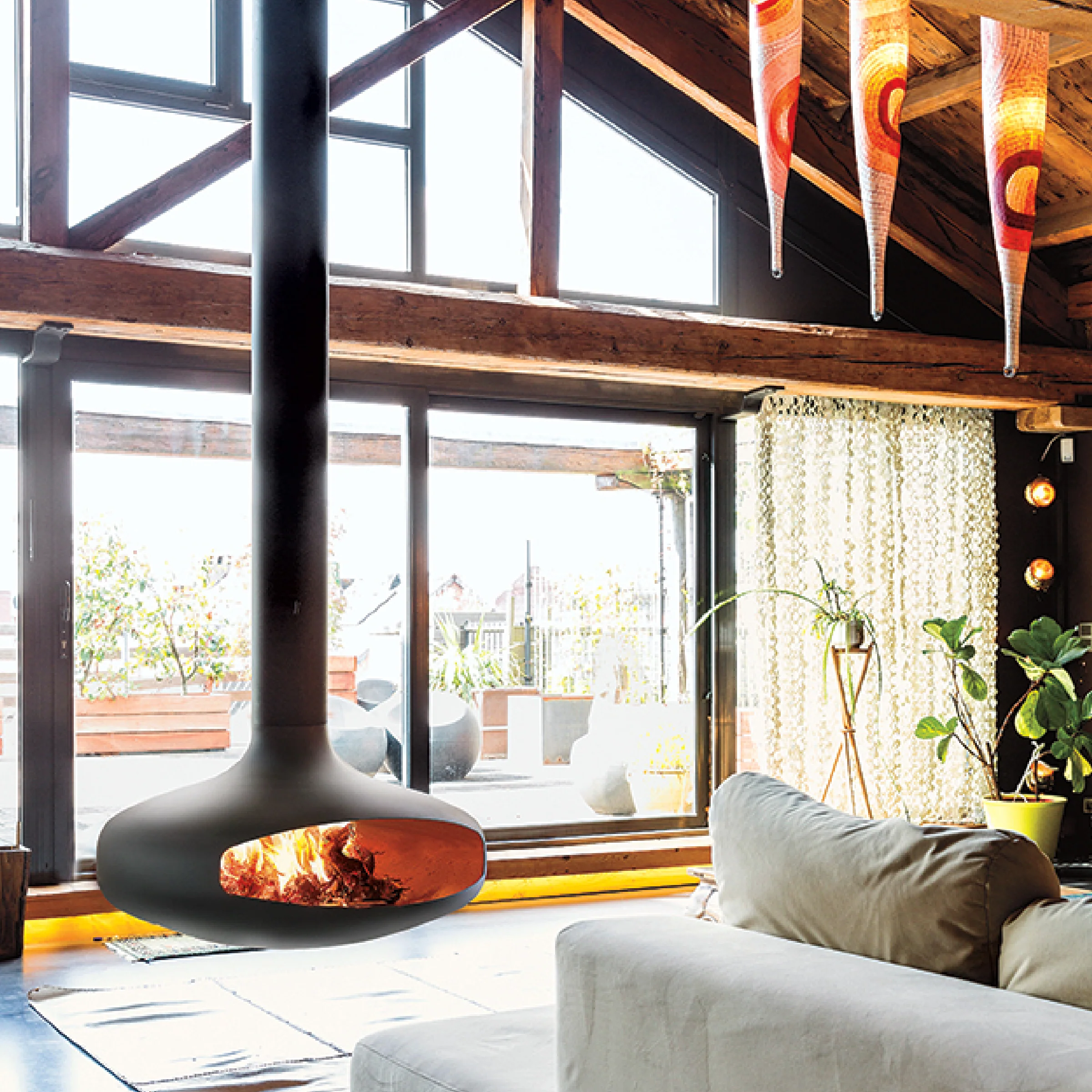 Decorative Range of Wood Fireplaces by Focus - Image 6