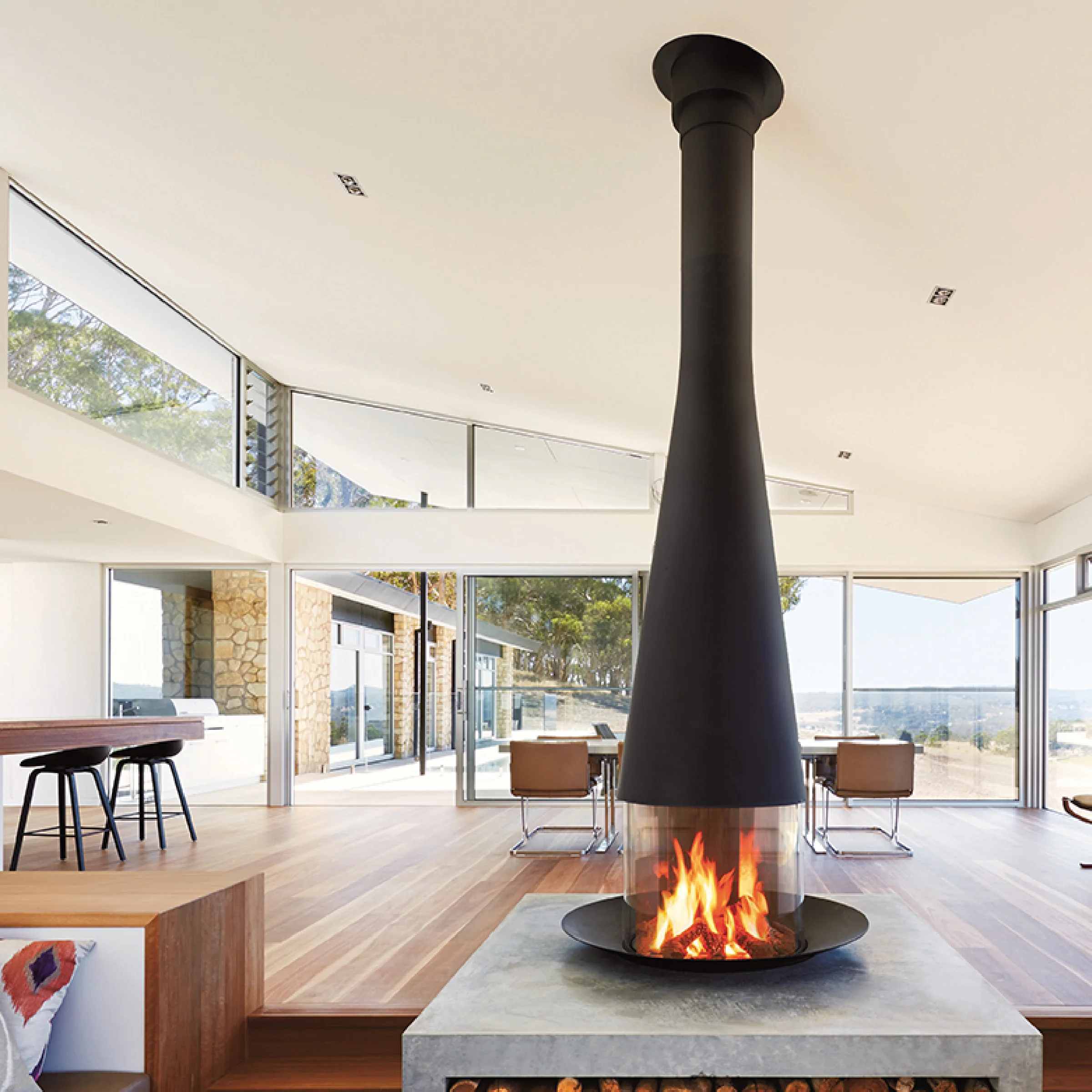 Decorative Range of Wood Fireplaces by Focus - Image 8