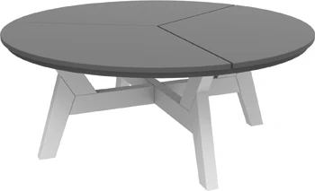 DEX ROUND CHAT TABLE - HEATHERED DUNE
