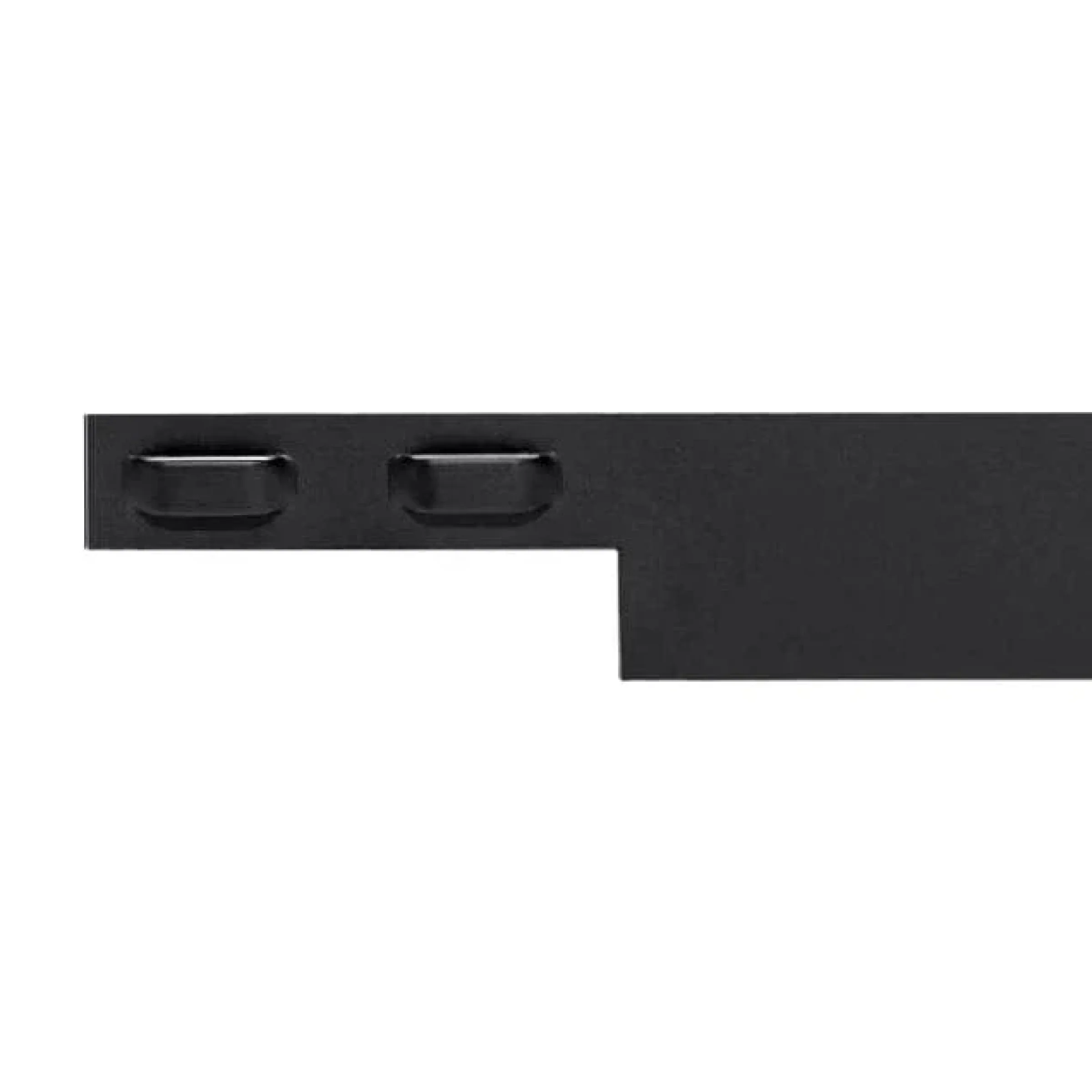 14GA 4" x 10' Black Edging