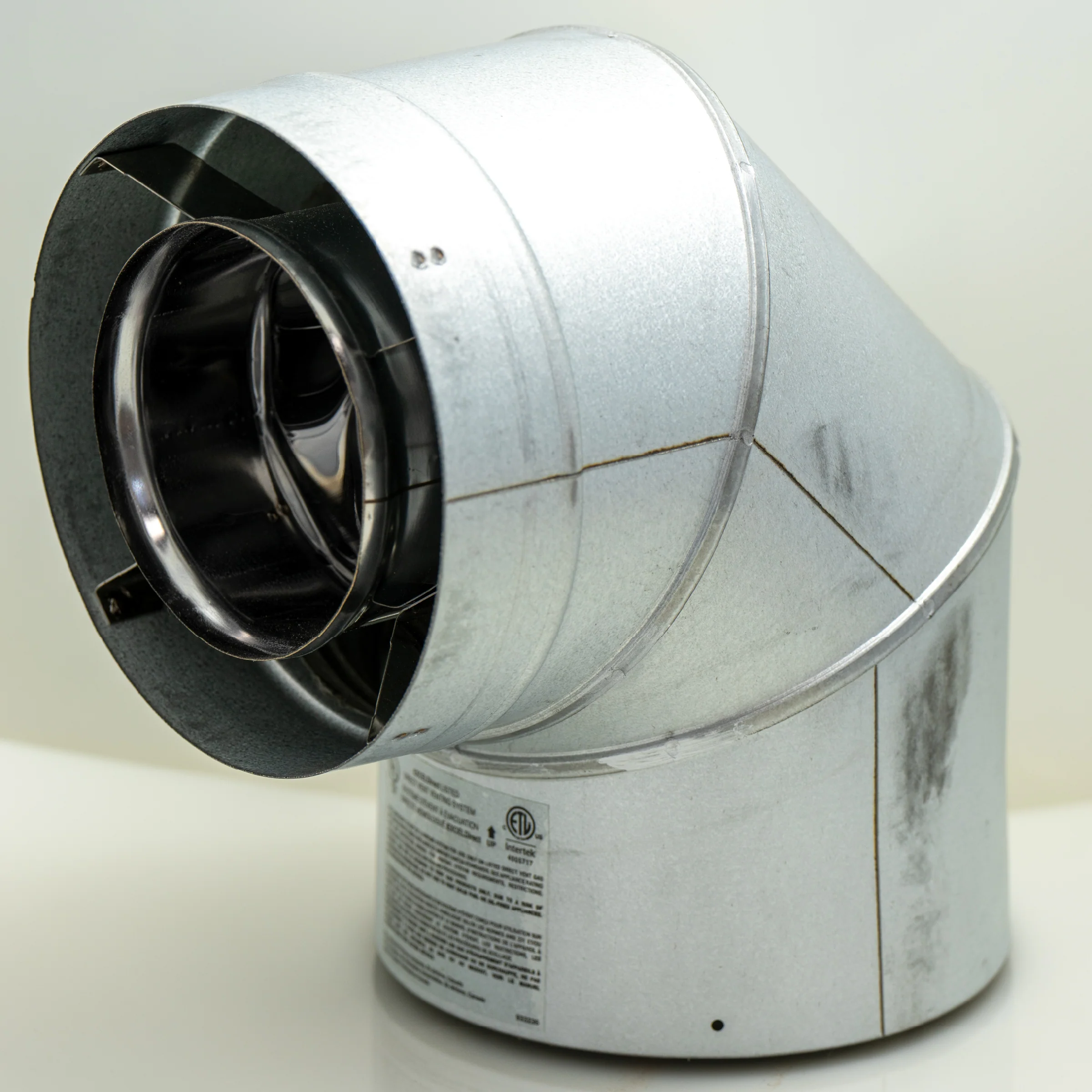 Excel Direct Vent Galvanized Elbows - Image 4