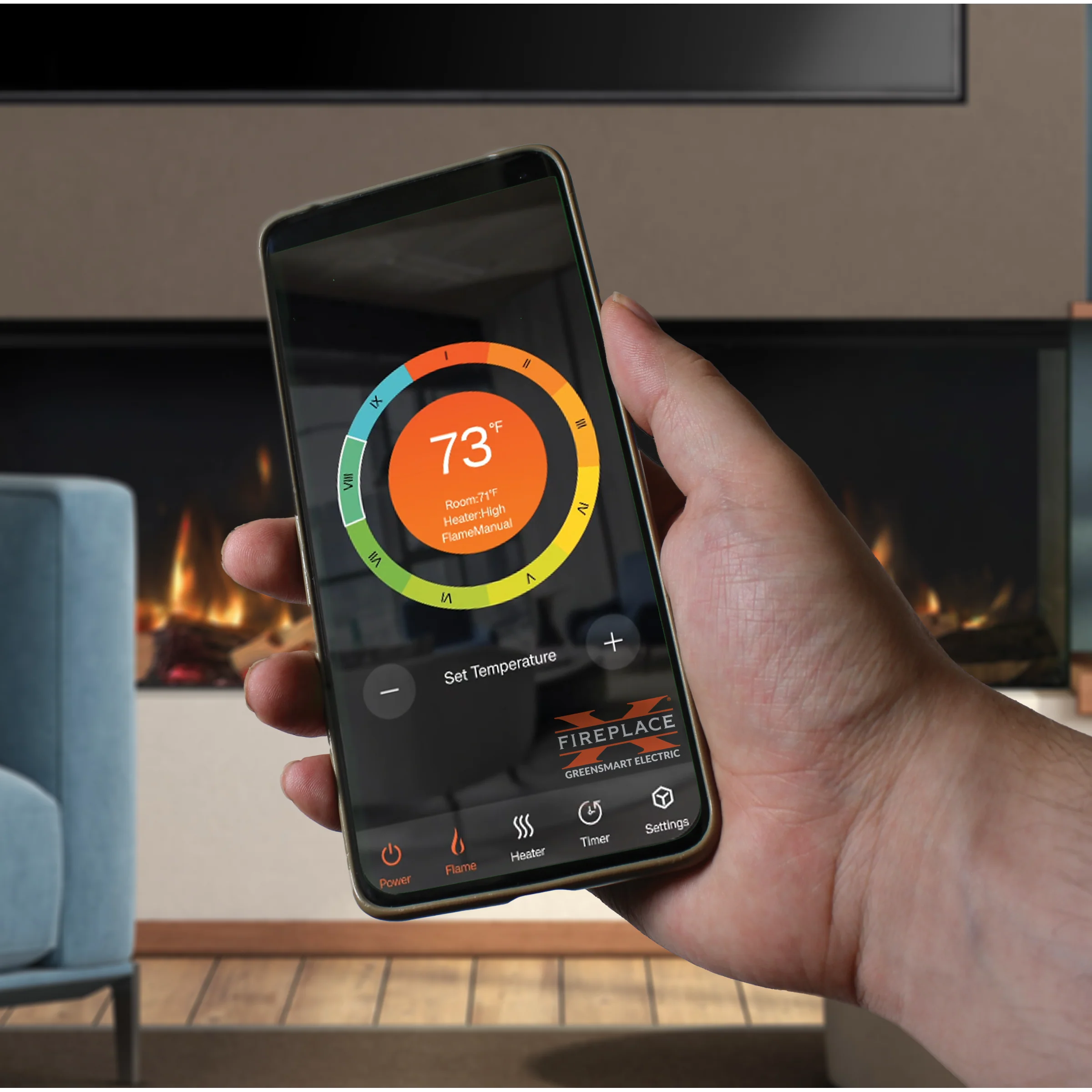 FPX GreenSmart™ Electric Fireplace - Image 10