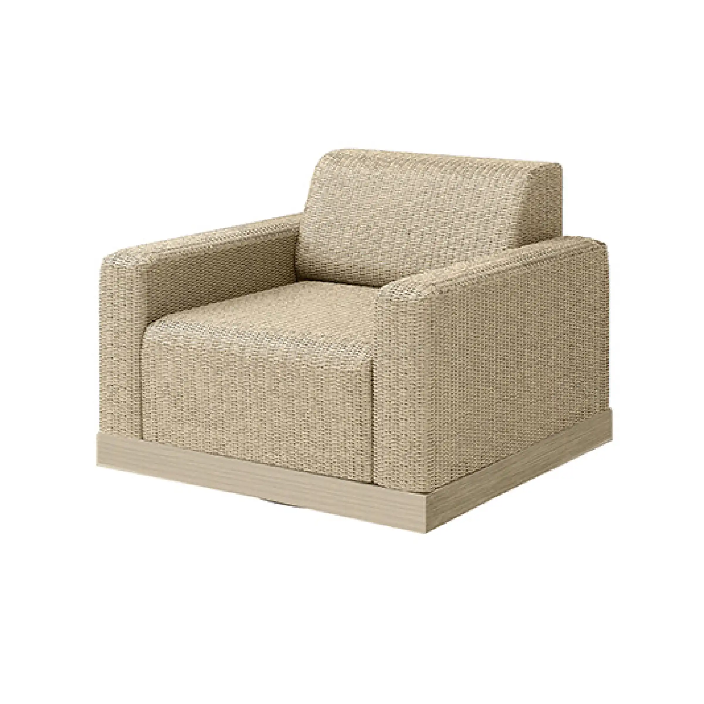 Grande Padded Club Swivel Chair