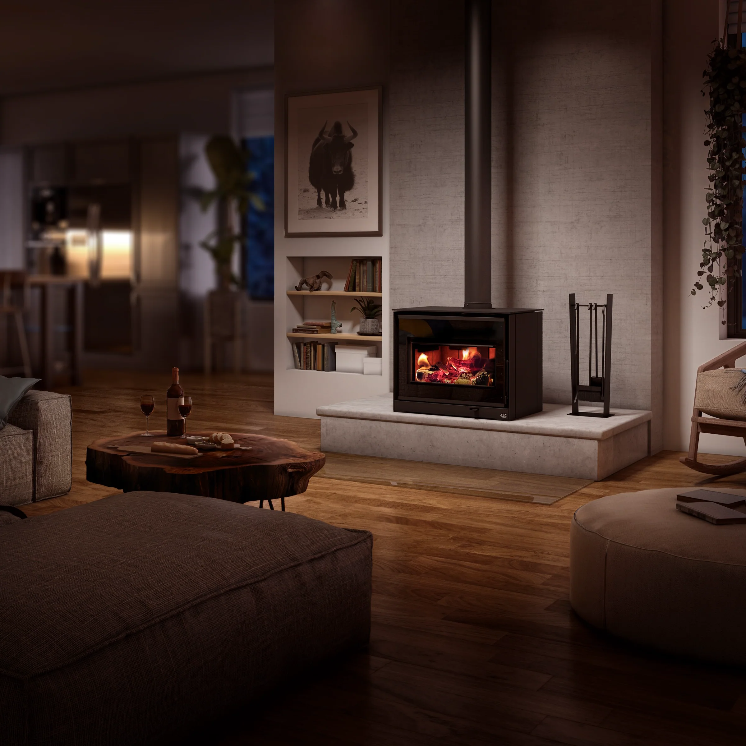 Inspire 2000 Wood Stove - Image 3