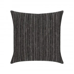 LUXE STRIPE CHARCOAL 20"X20"