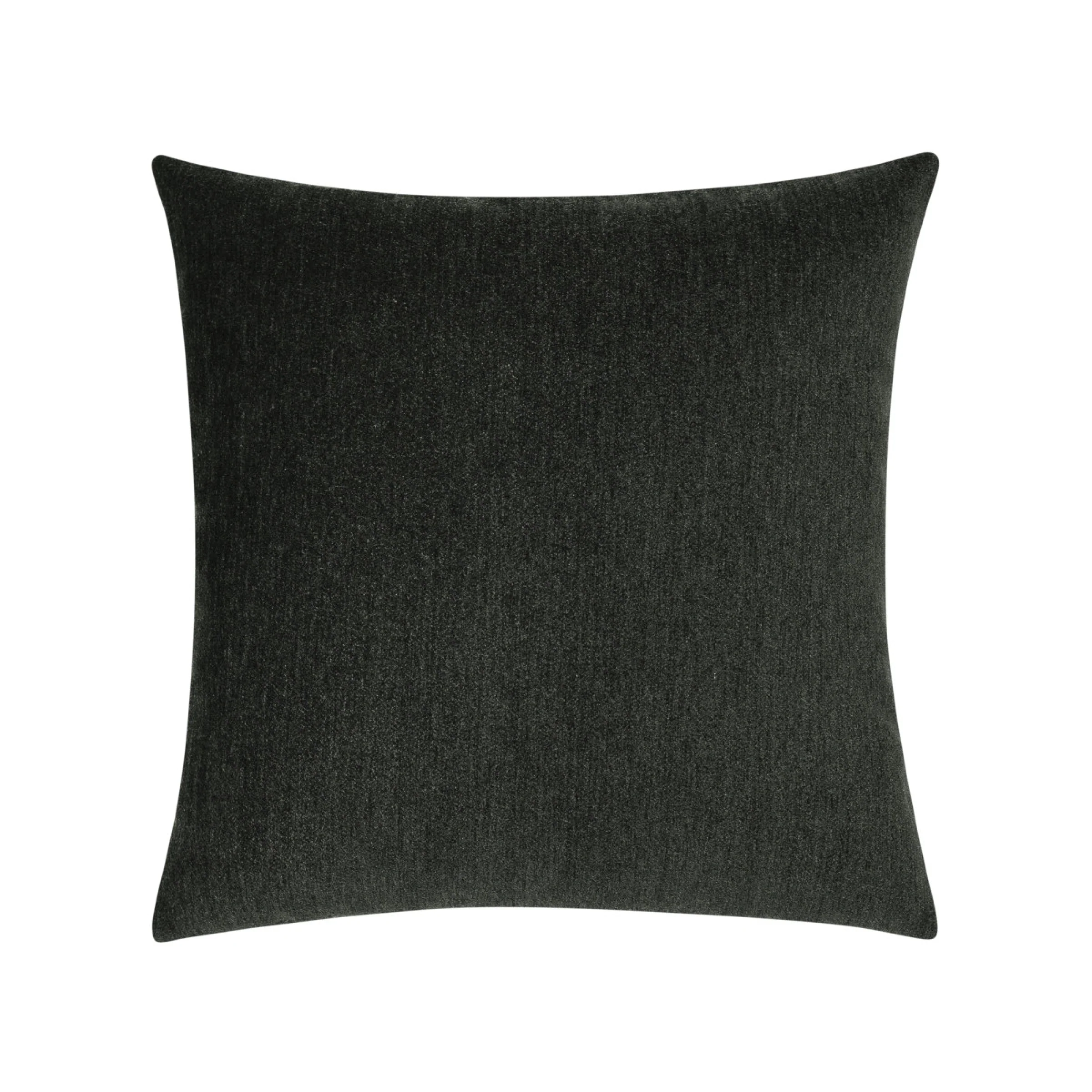 Luxe Velour Charcoal Pillow - Image 2