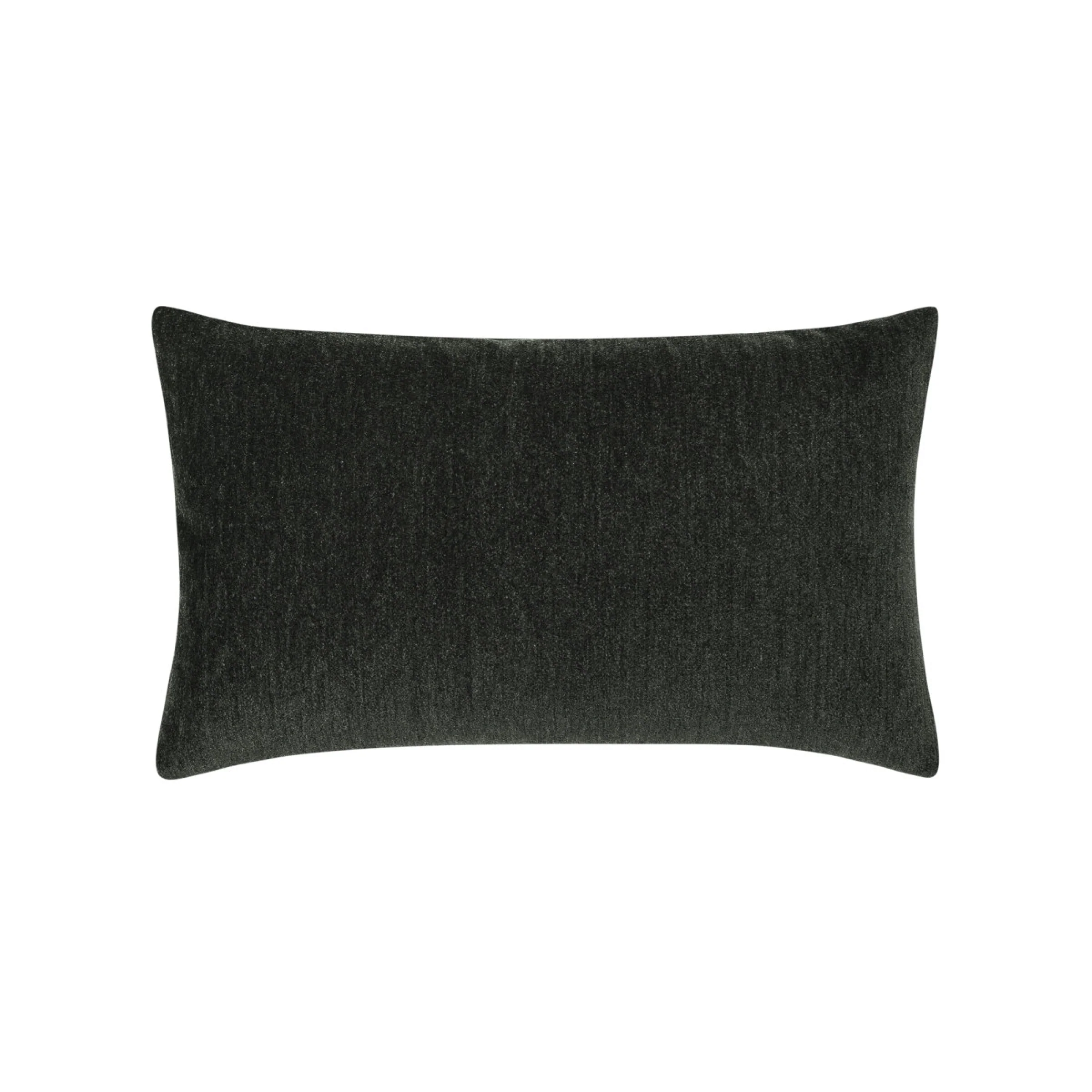 Luxe Velour Charcoal Pillow - Image 3