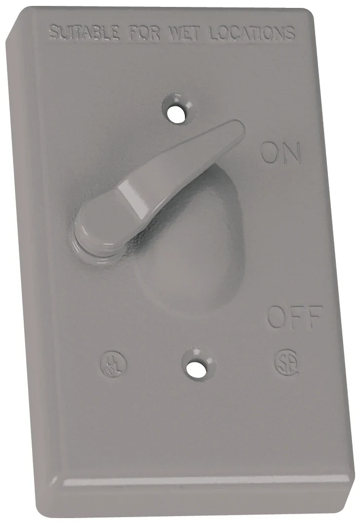 One Gang Toggle Switch Cover for One 10A or 20A Switch
