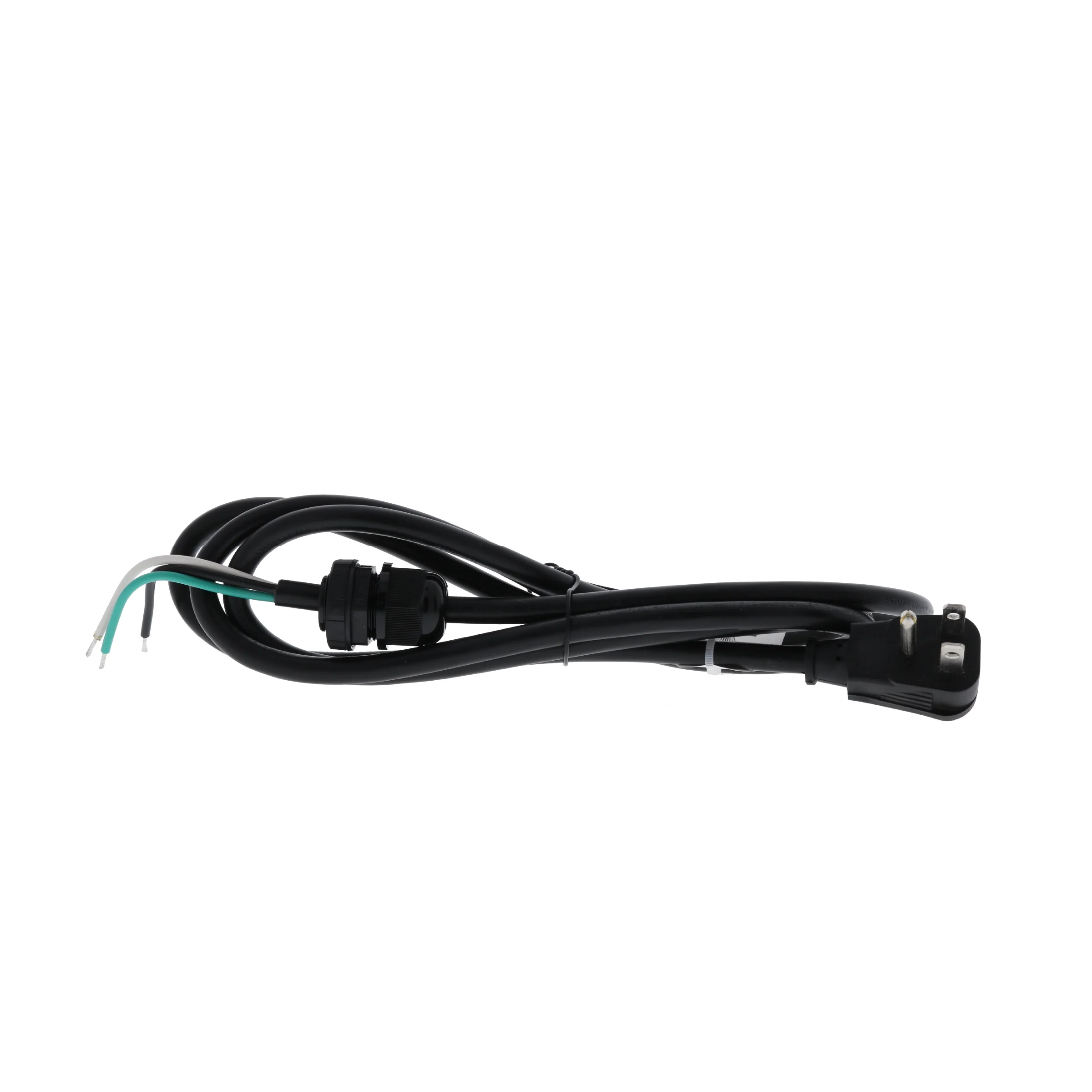 6' Pigtail Right Angle Plug with Waterproof Gland