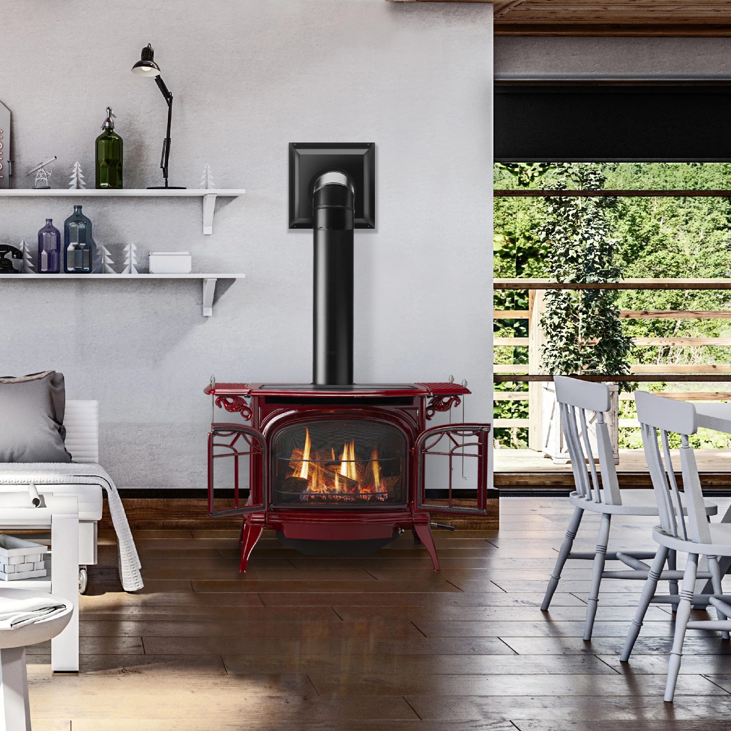 Radiance Direct Vent Gas Stove - Image 5