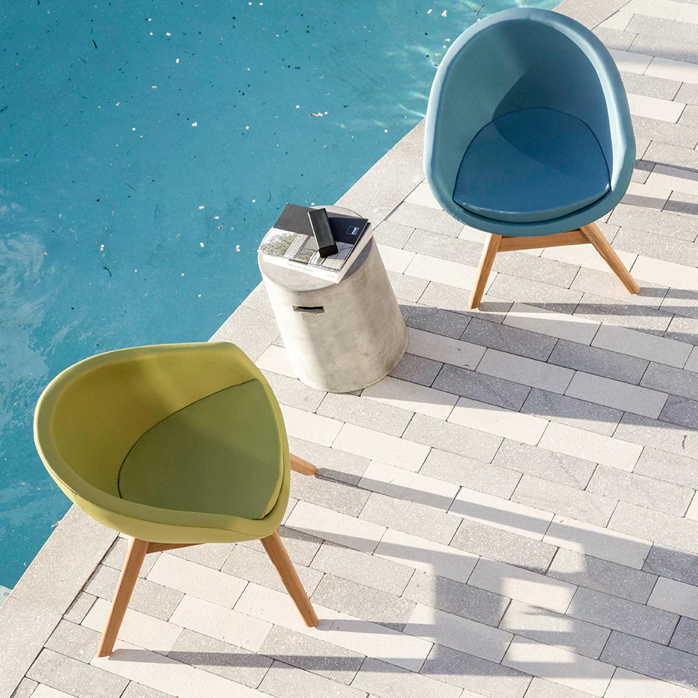 Santorini Armchair in Marquise Green - Image 3