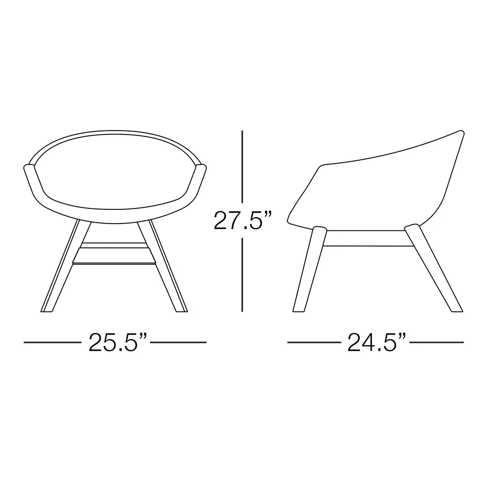 Santorini Armchair in Marquise Green - Image 4