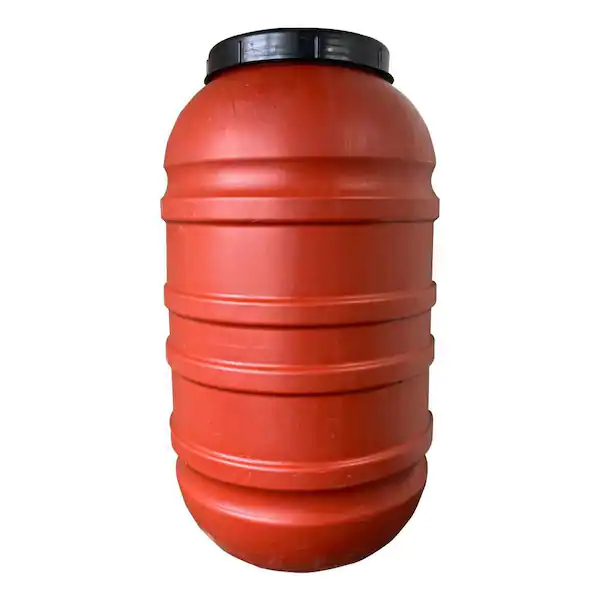 Upcycled 58g Rain Barrel - Red