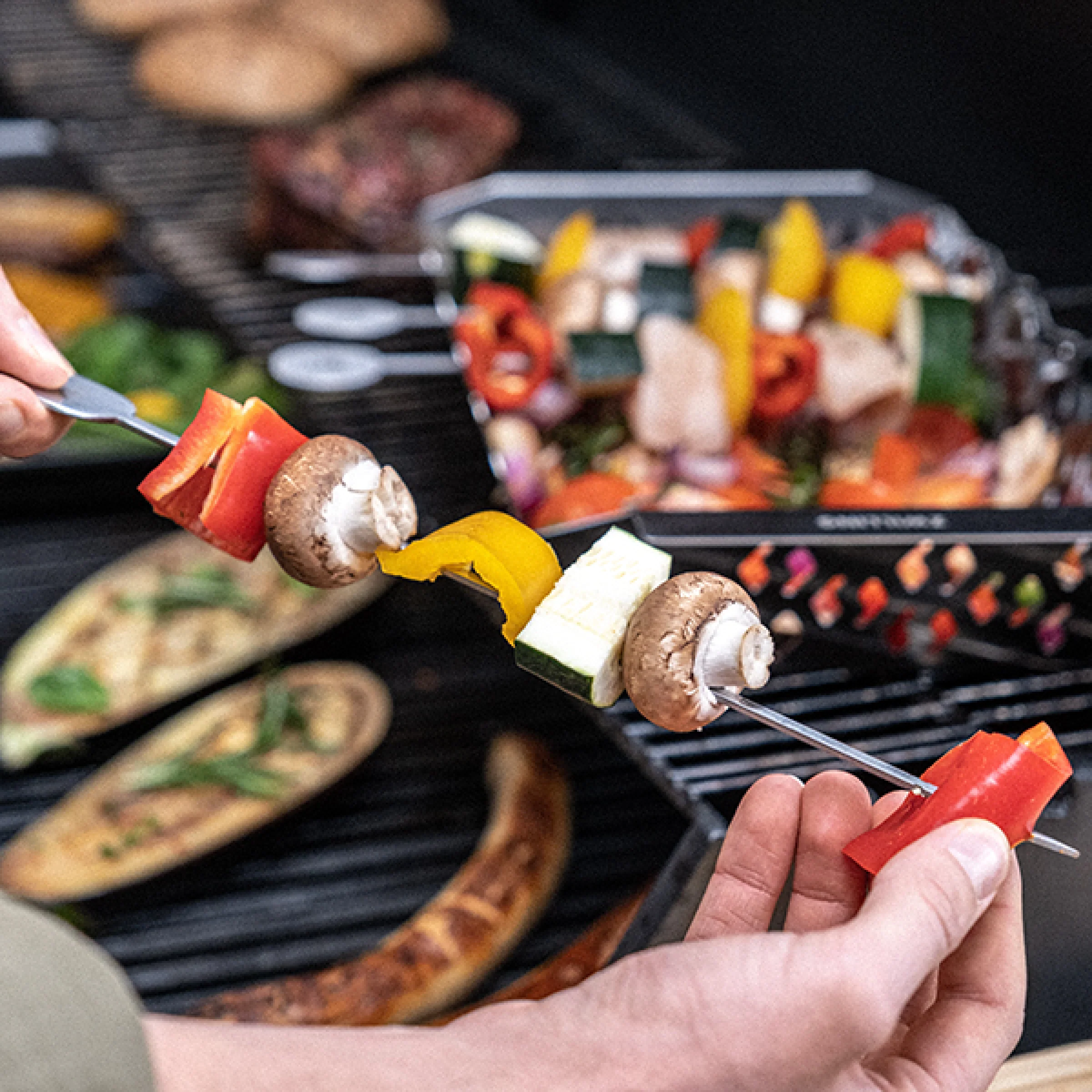 ZWILLING BBQ+ Stainless Steel 5-pc Skewer Set - Image 3